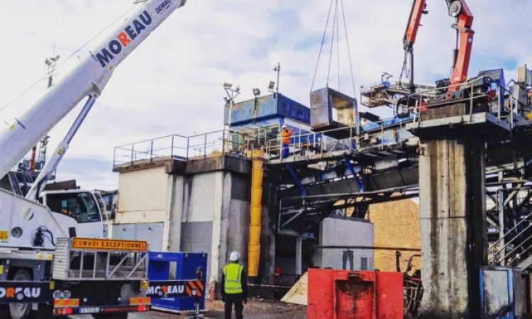 Changement de matériel professionnel sur site industriel à BIGANOS.